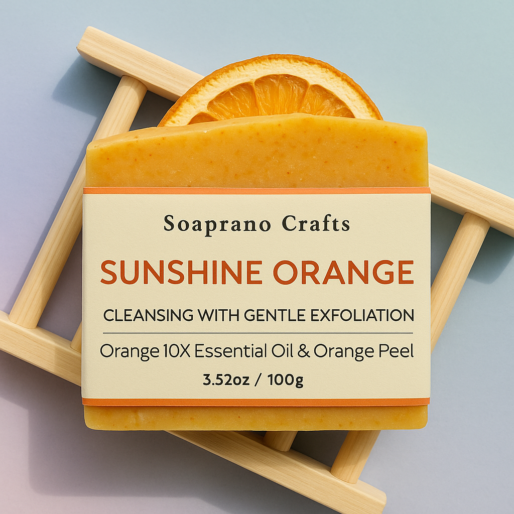 Sunshine Orange Natural Soap