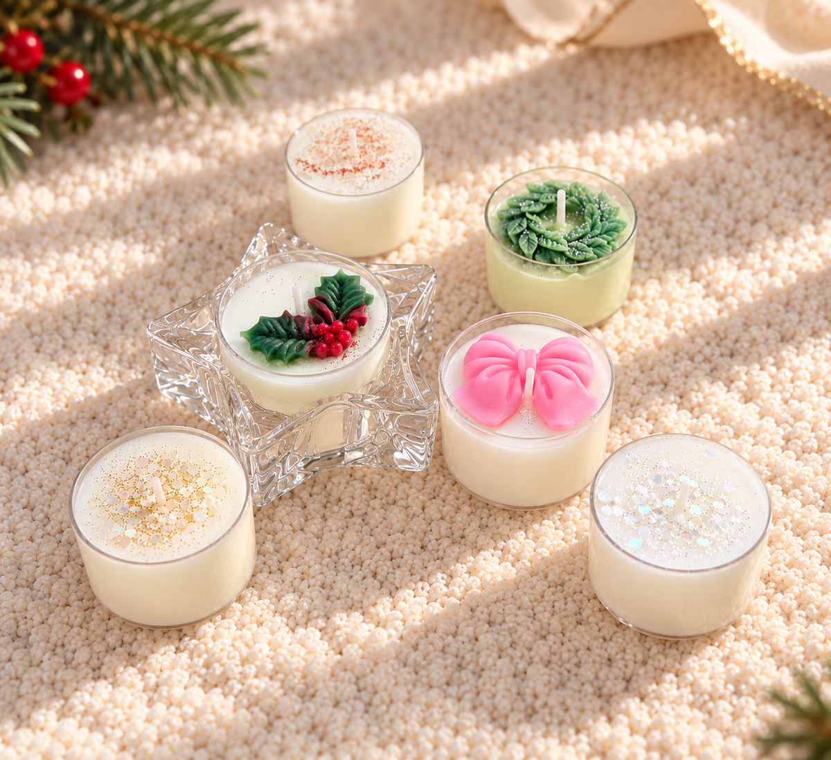 Holiday Mini Candle Set