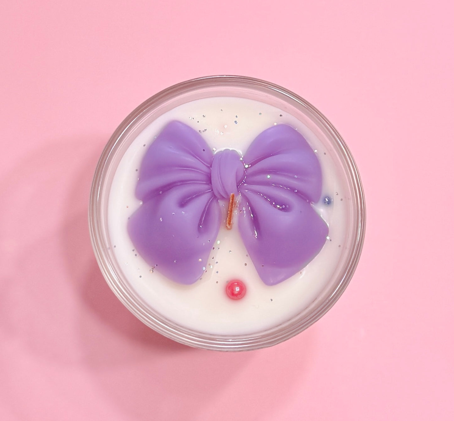 Lilac Ribbon Candle(2.5oz)
