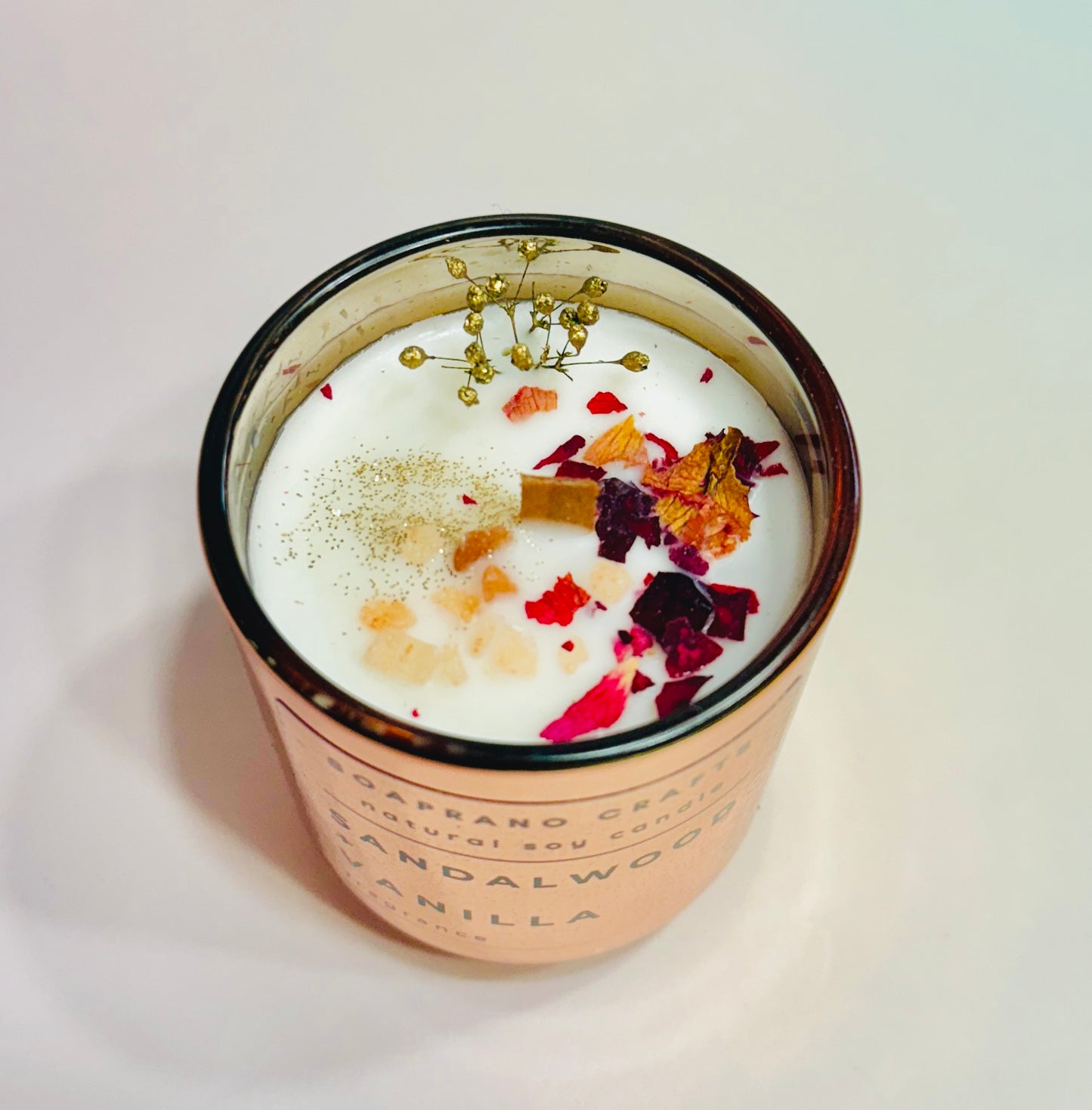 Preserved Flower Candle(2.5oz)