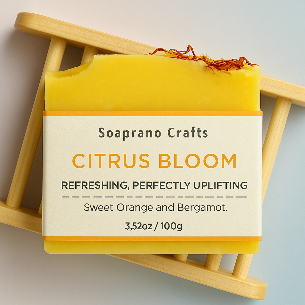 Citrus Bloom Natural Soap
