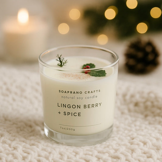 Lingonberry Spice Candle(7oz)