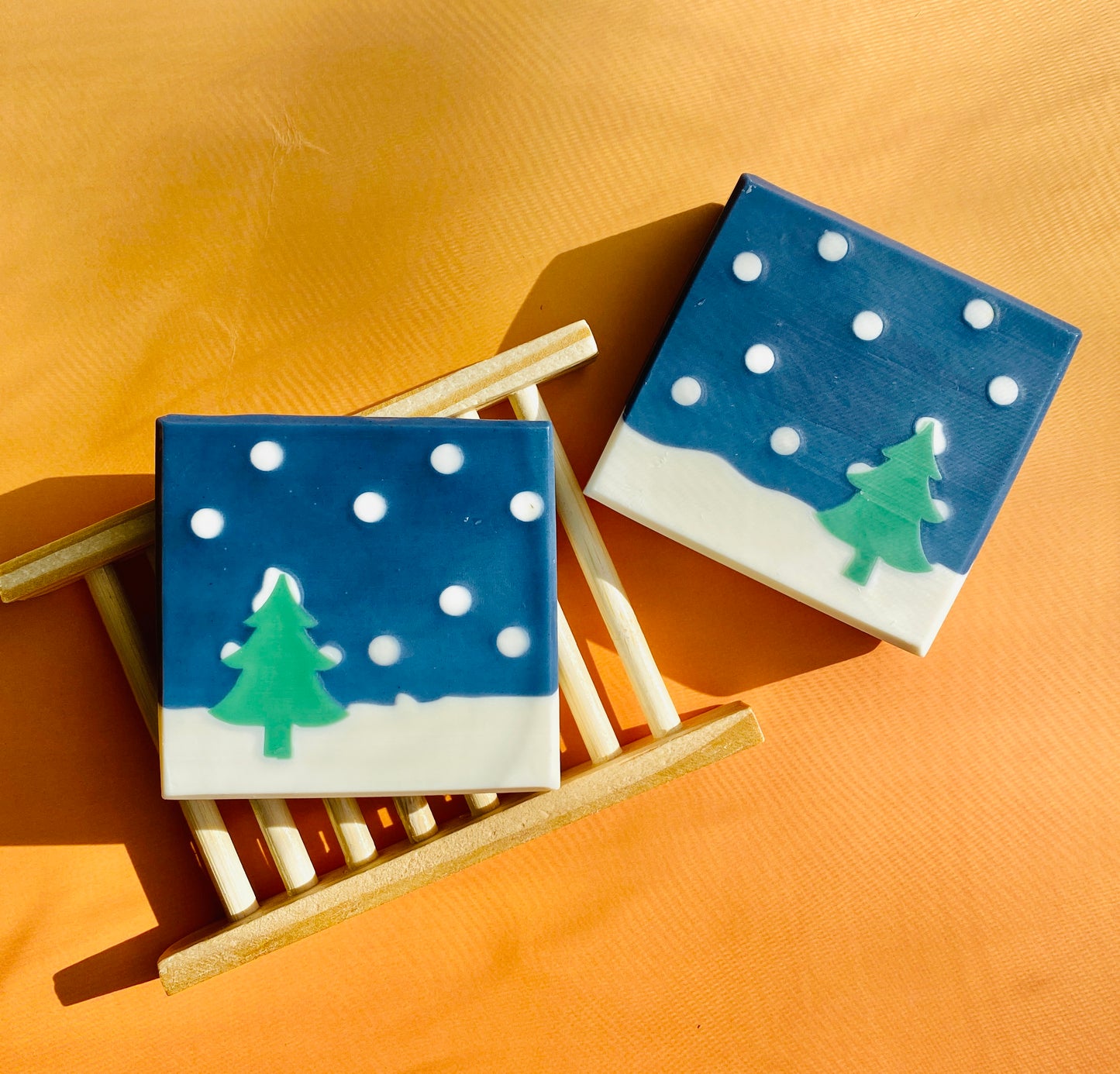 Let it Snow Natural Holiday Soap