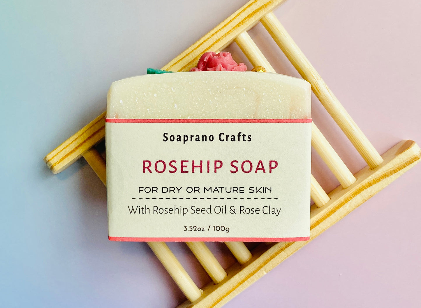 Rosehip Natural Facial Soap