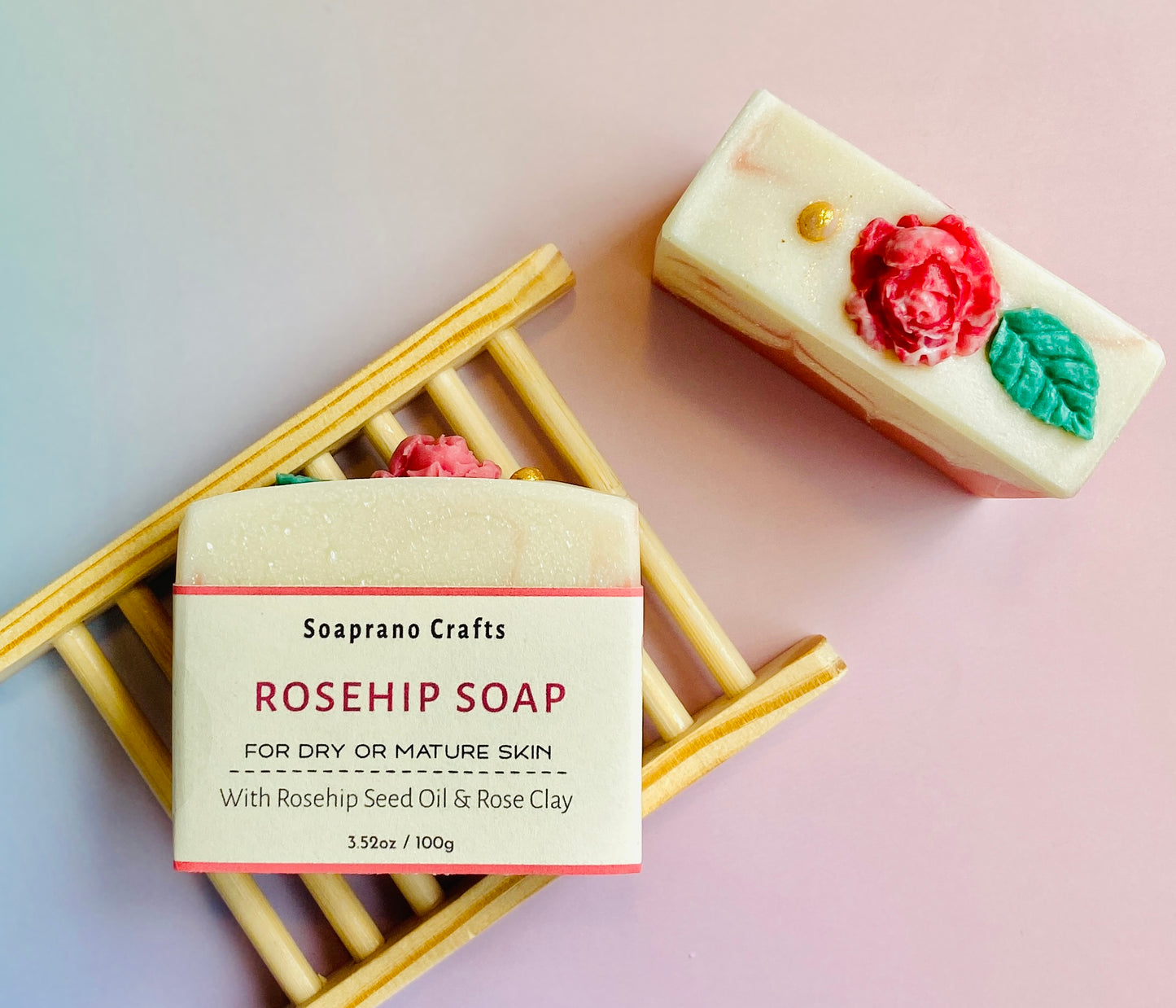 Rosehip Natural Facial Soap