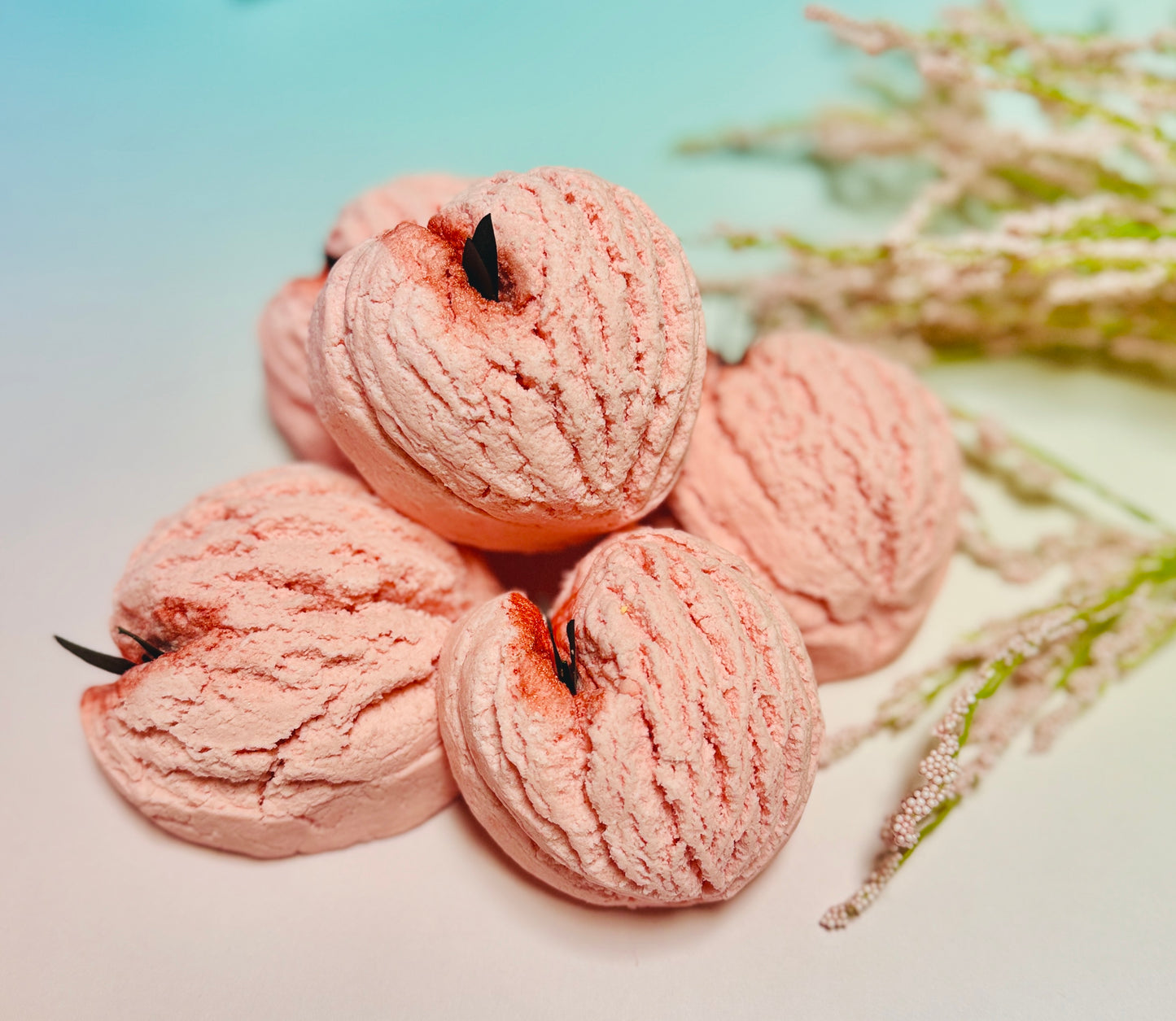 Lovely Peach Bubble Bath Truffle