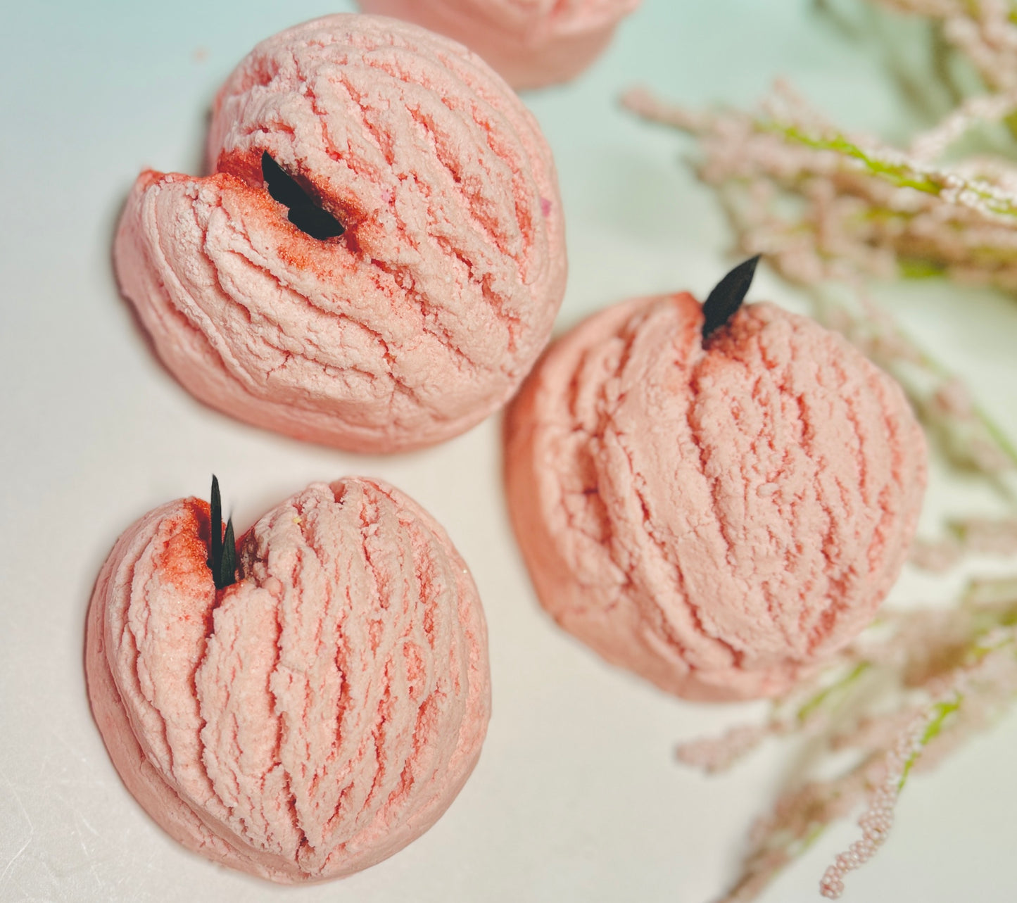 Lovely Peach Bubble Bath Truffle