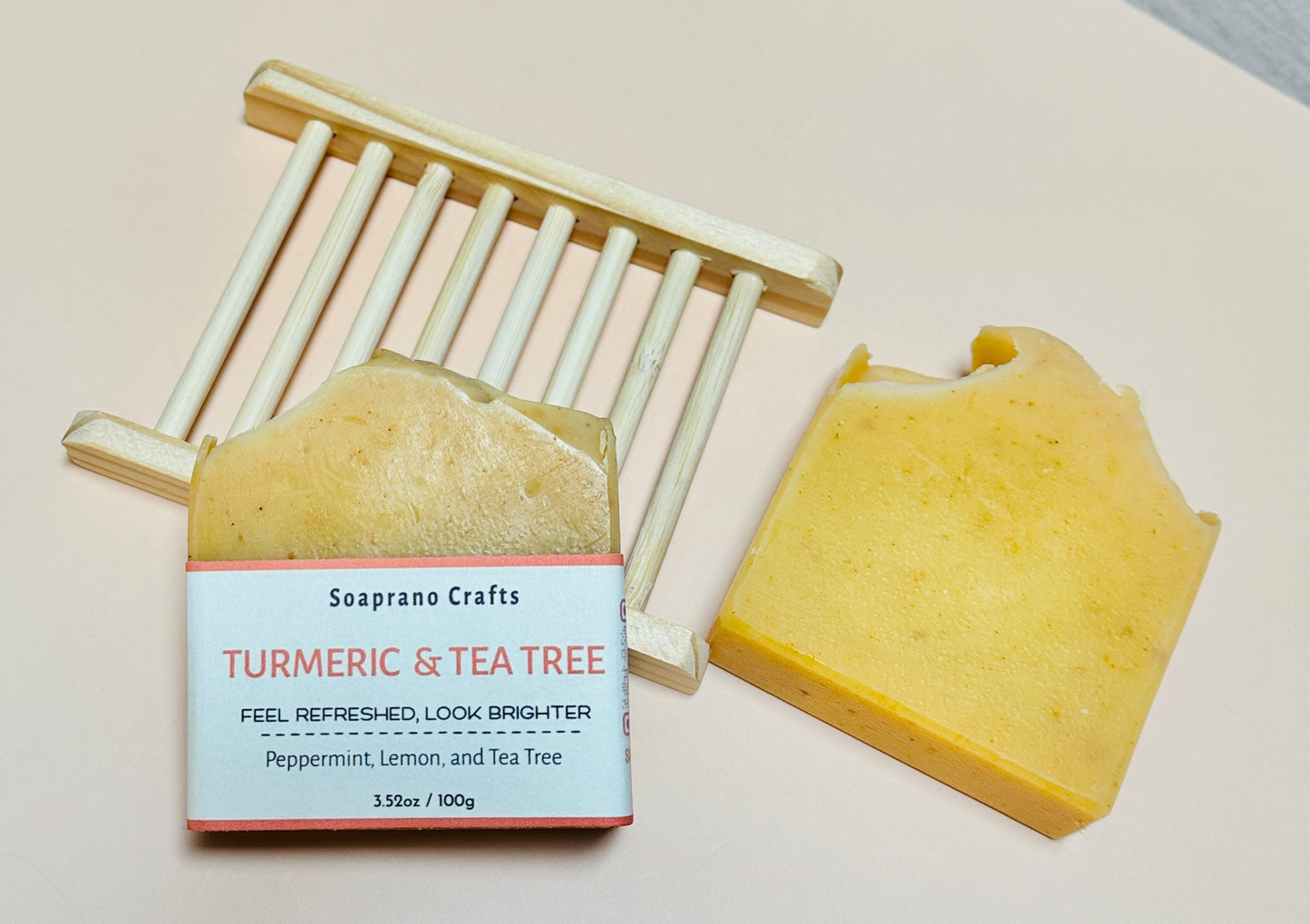 Turmeric and Tea Tree Natural Soap