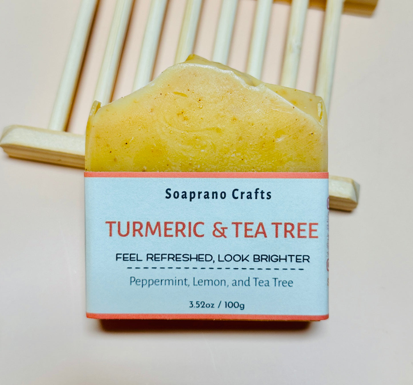 Turmeric and Tea Tree Natural Soap
