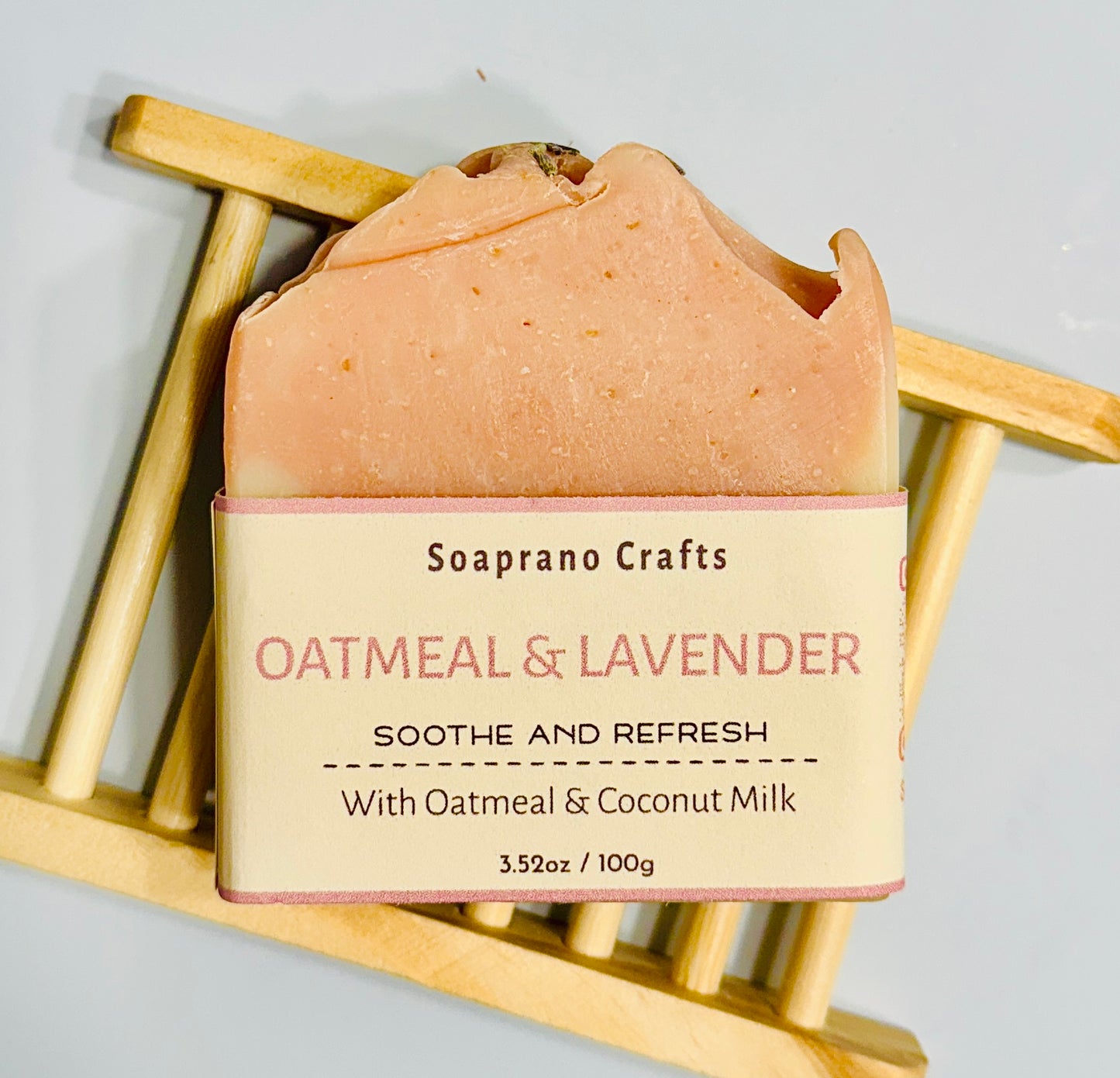Oatmeal and Lavender Natural Soap