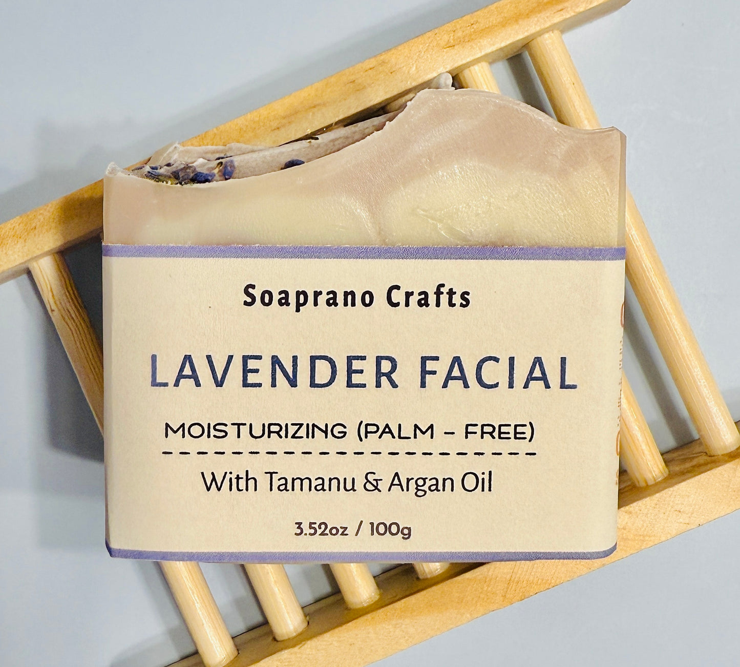 Lavender Natural Facial Soap
