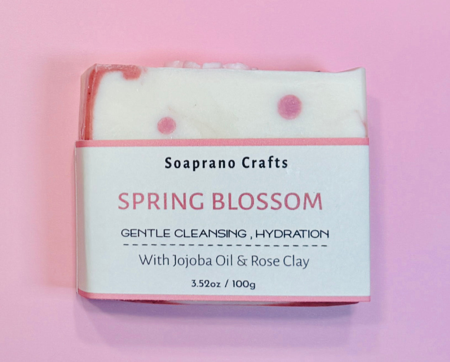 Spring Blossom Natural Facial Soap