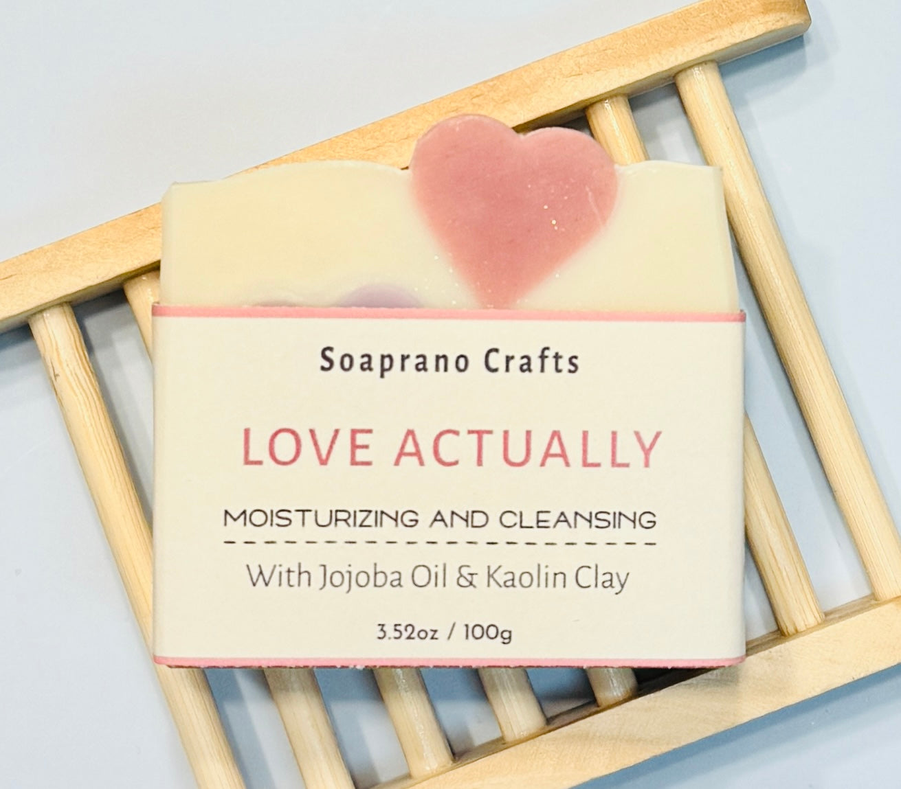 Love Actually Natural Facial Soap