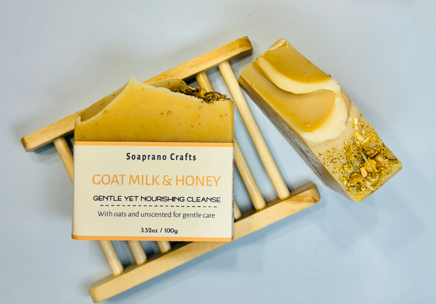 Goat Milk & Honey, Oatmeal Natural Soap