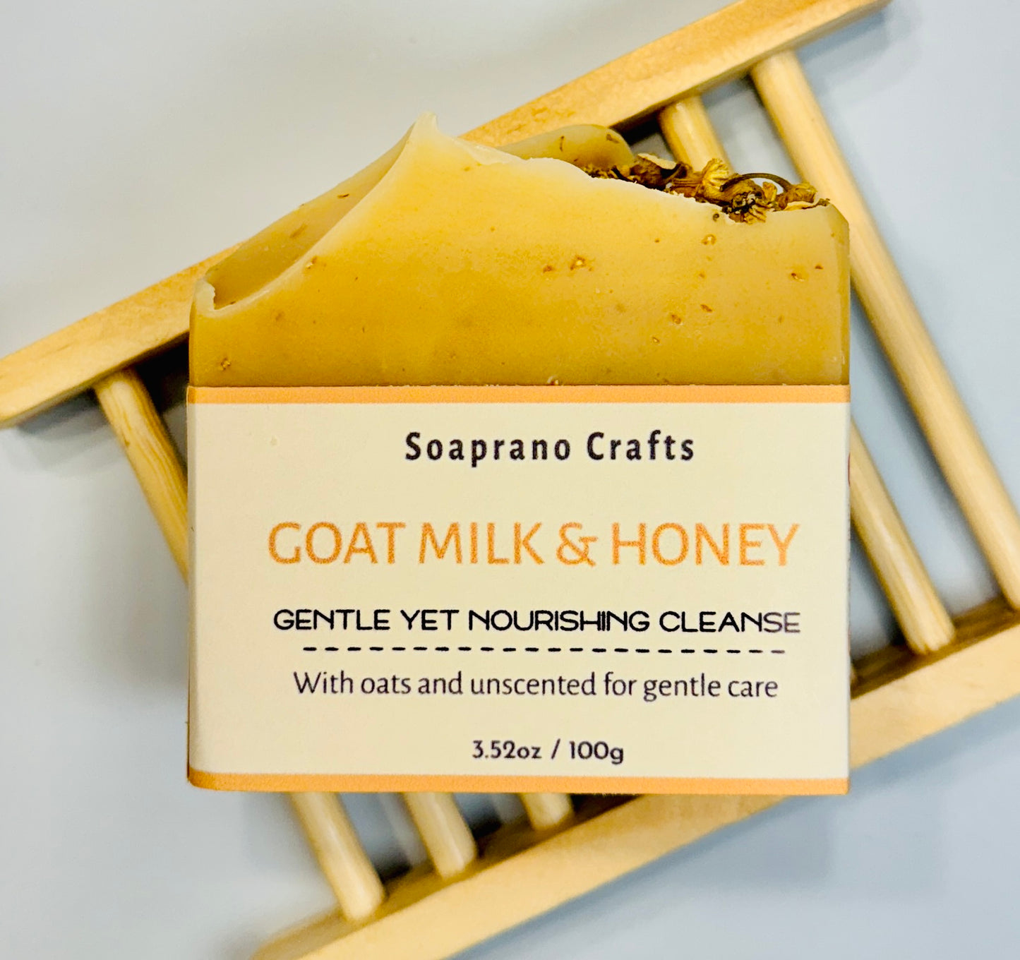 Goat Milk & Honey, Oatmeal Natural Soap
