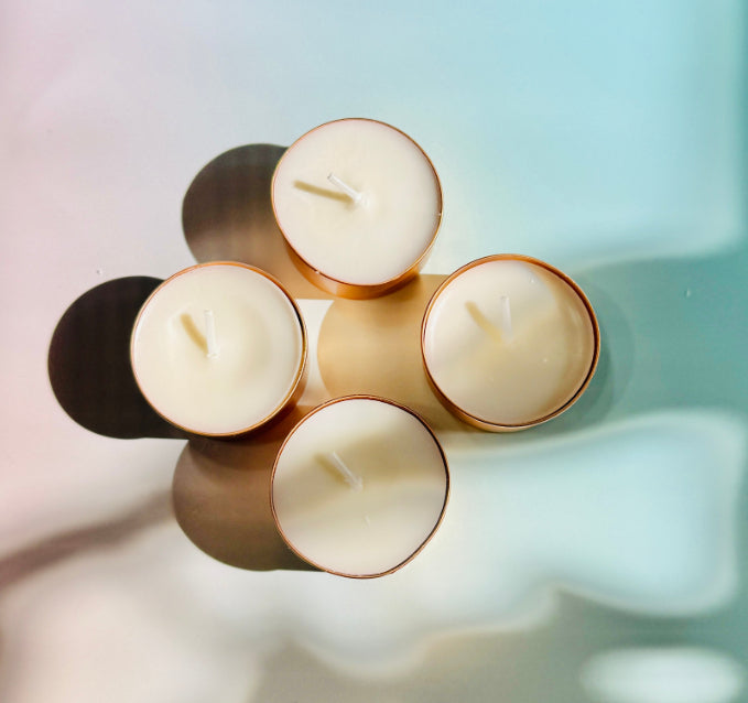 Gold Tealight Candle