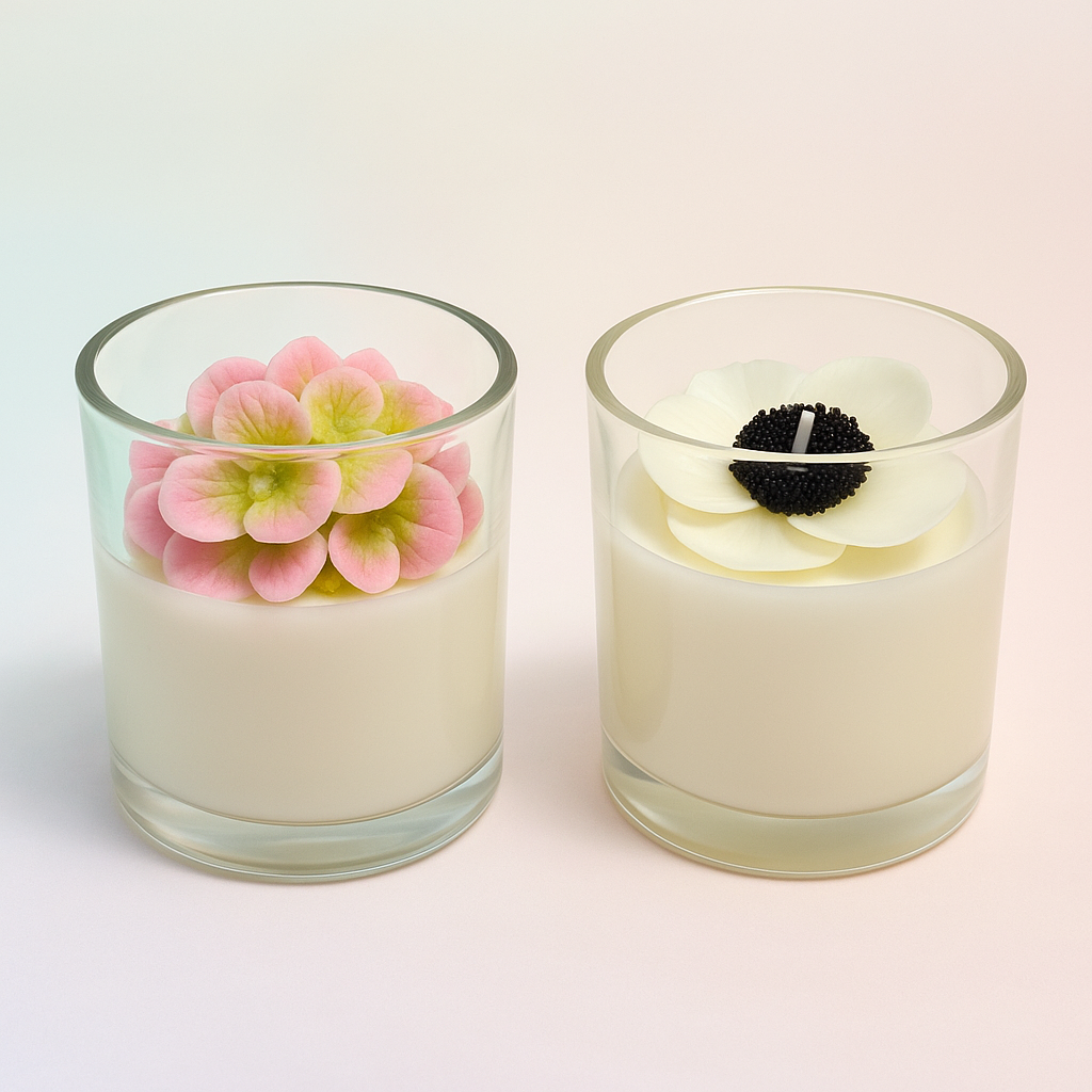 Hydrangea & Anemone Duo Set – June in Bloom Gift Box