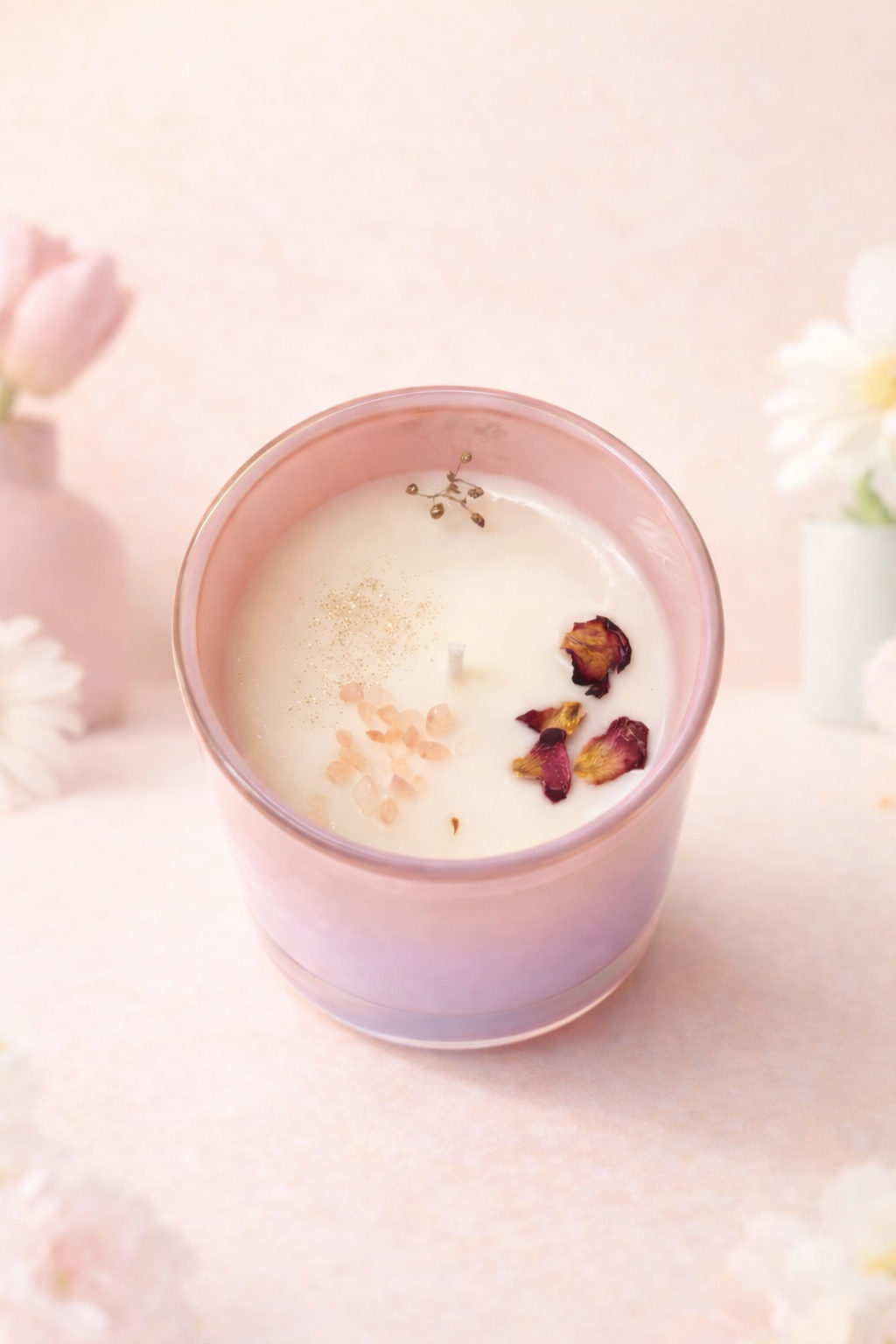 Rosehip Jasmine Candle(7oz) – Soaprano Crafts