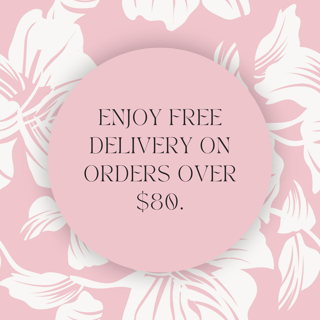 FREE DELIVERY ON ORDERS OVER $80, FREE SAMPLE ALL ORDER!