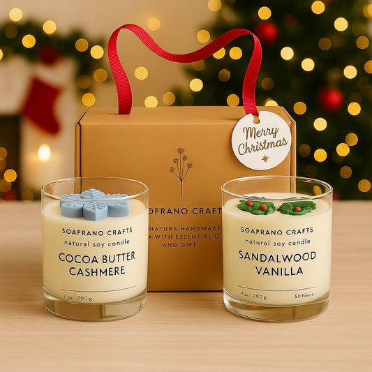 Holiday Candle Duo – Winter Serenity Set