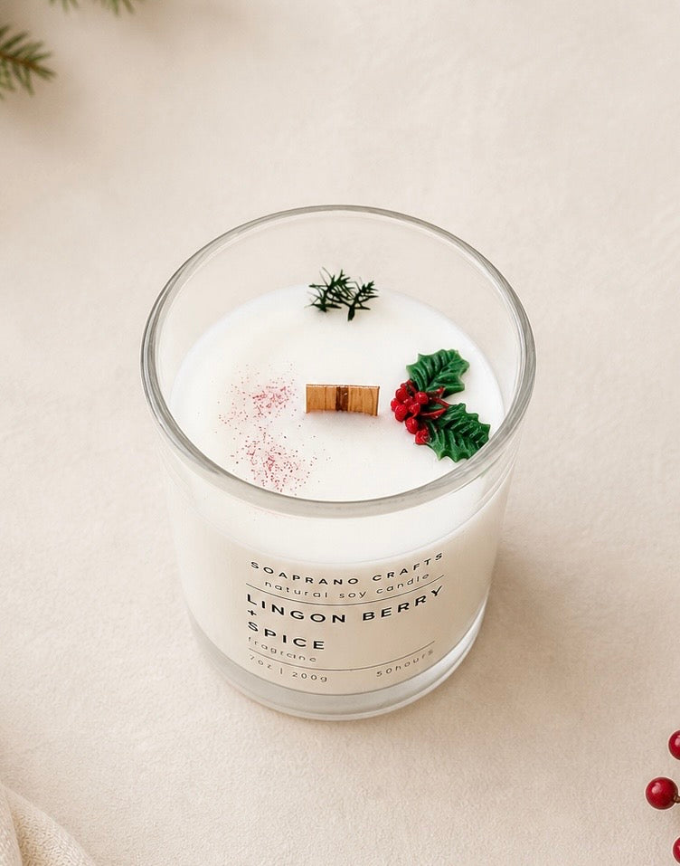 Lingonberry Spice Candle(7oz)