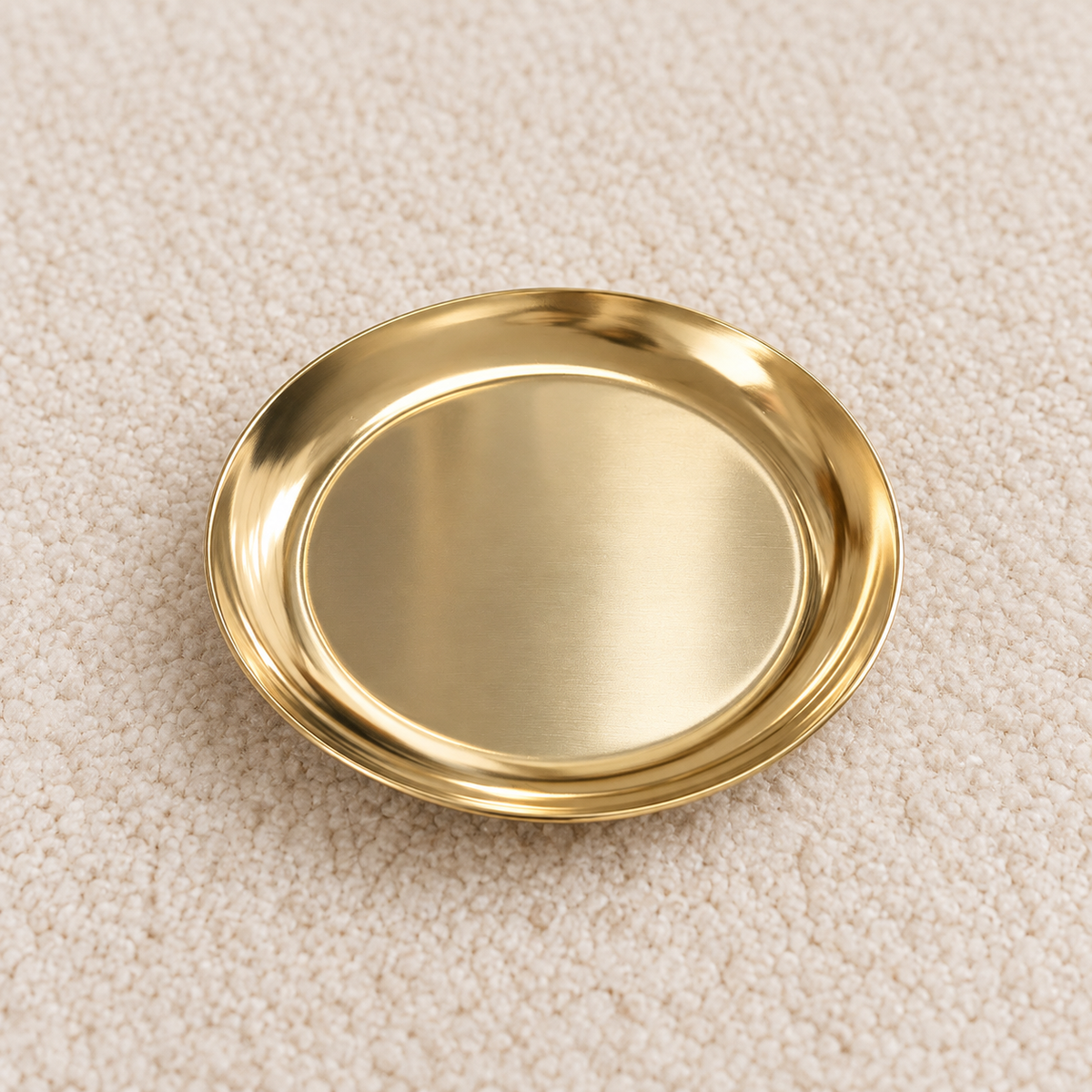 Gold Candle Display Tray