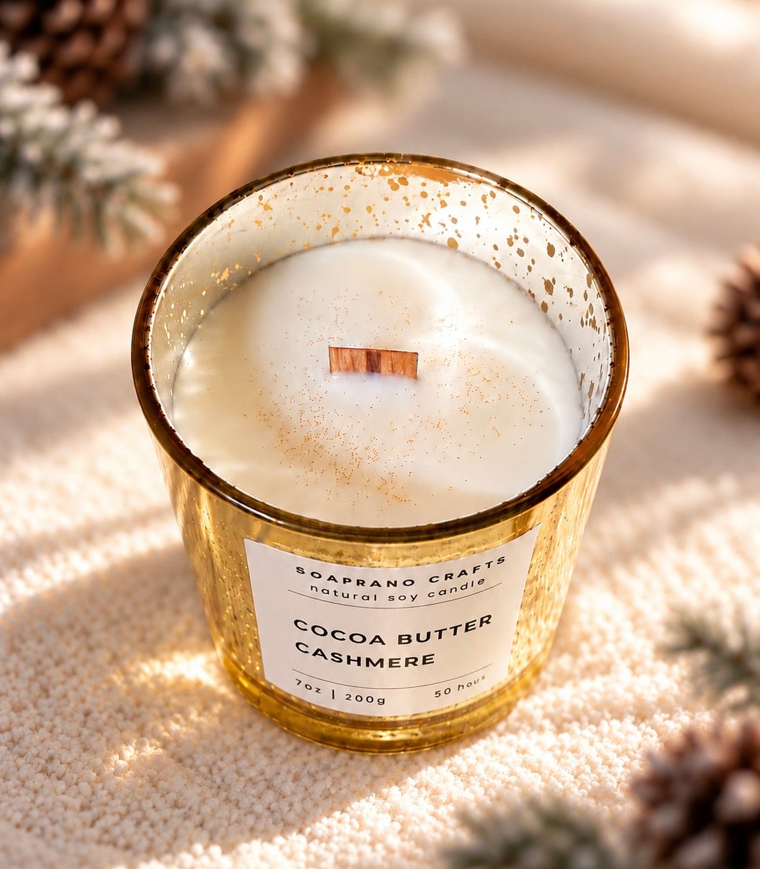 Cocoa Butter Cashmere Candle(7oz)