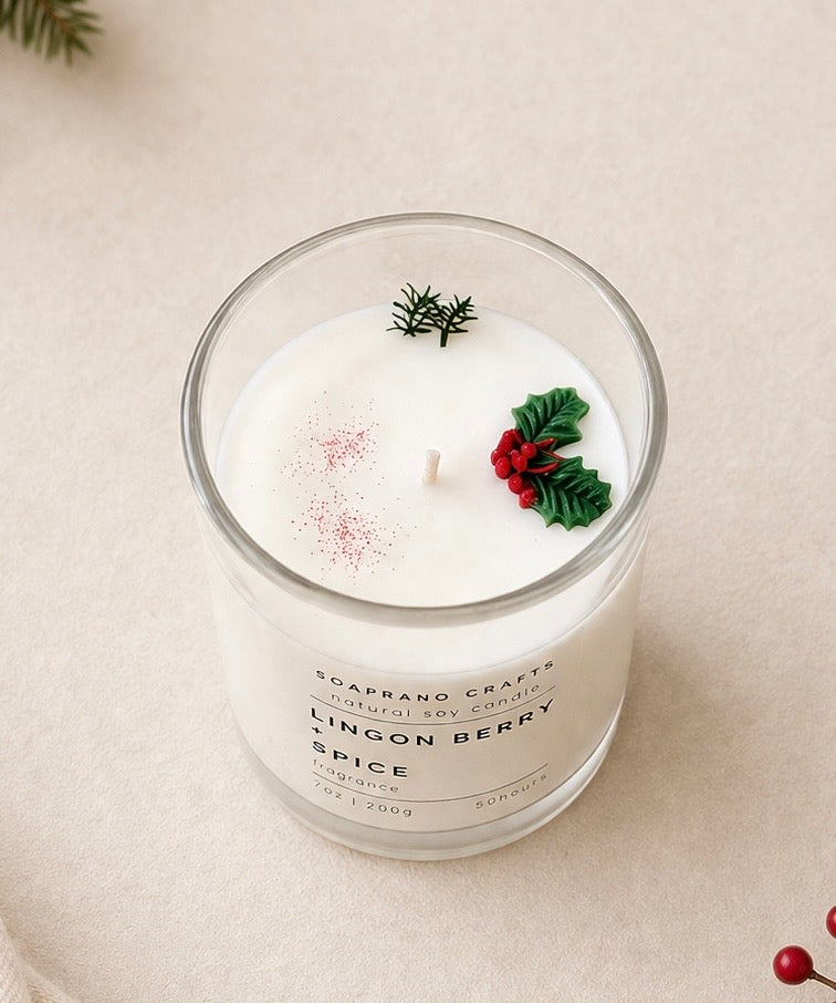 Lingonberry Spice Candle(7oz)