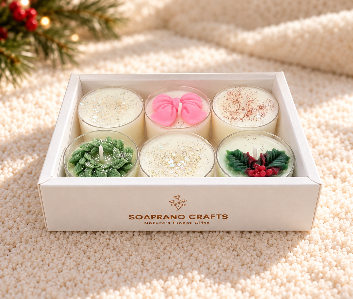 Holiday Mini Candle Set