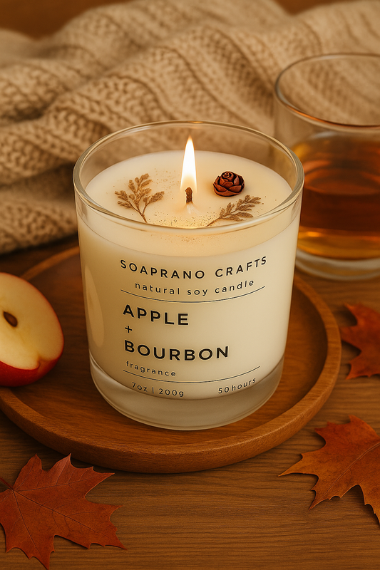 Apple and Bourbon Candle(7oz)