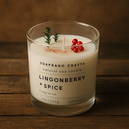 Lingonberry Spice Candle(7oz)