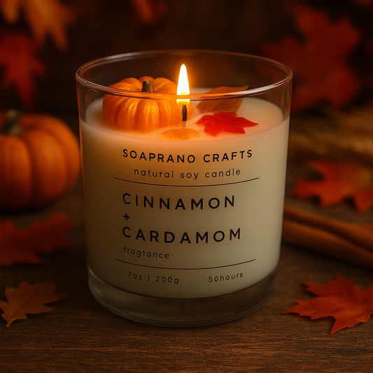 Cinnamon and Cardamom Candle(7oz)