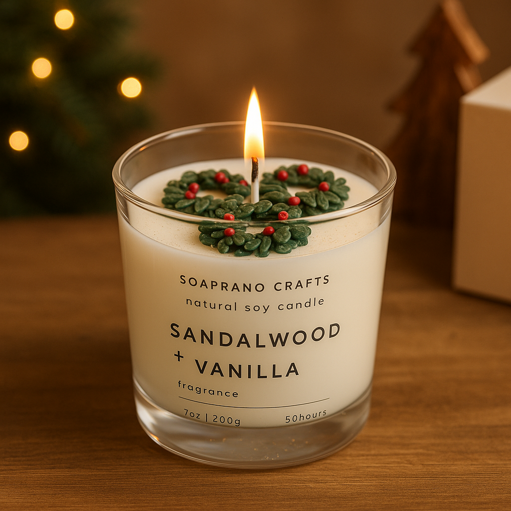 Triple Wreath Candle(7oz)