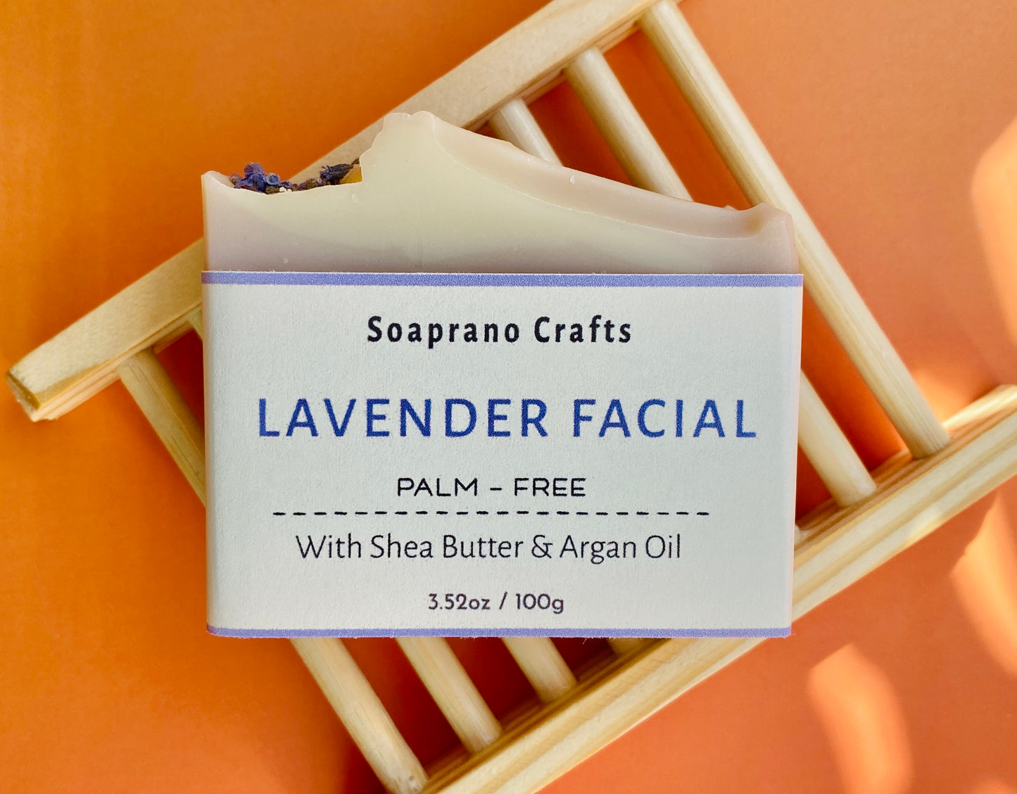 Lavender Natural Facial Soap