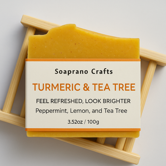Turmeric and Tea Tree Natural Soap