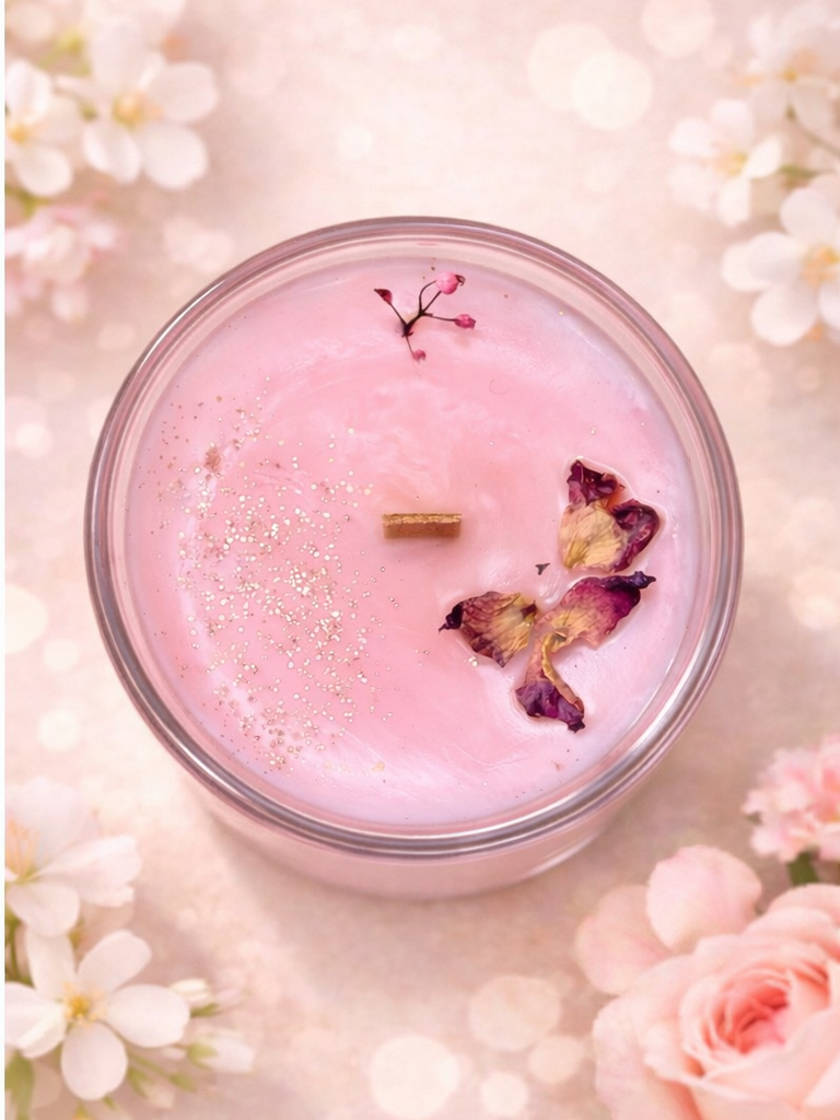 Rosehip Jasmine Candle(2.5oz)